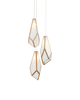Glace 10 Inch 3 Light Multi Light Pendant