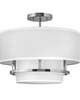 Graham 16 Inch 3 Light Semi Flush Mount