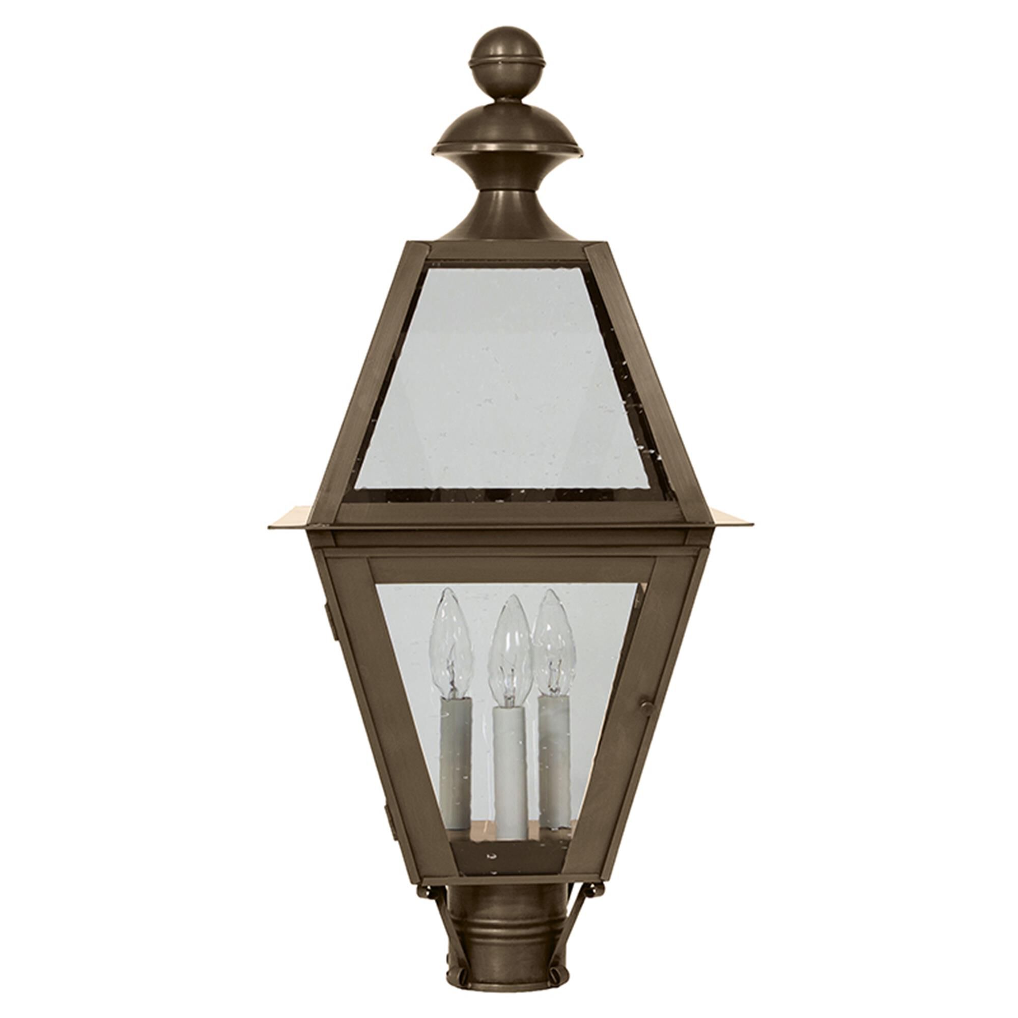 Boston 26 Inch 3 Light Outdoor Post Lamp