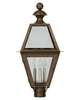 Boston 26 Inch 3 Light Outdoor Post Lamp