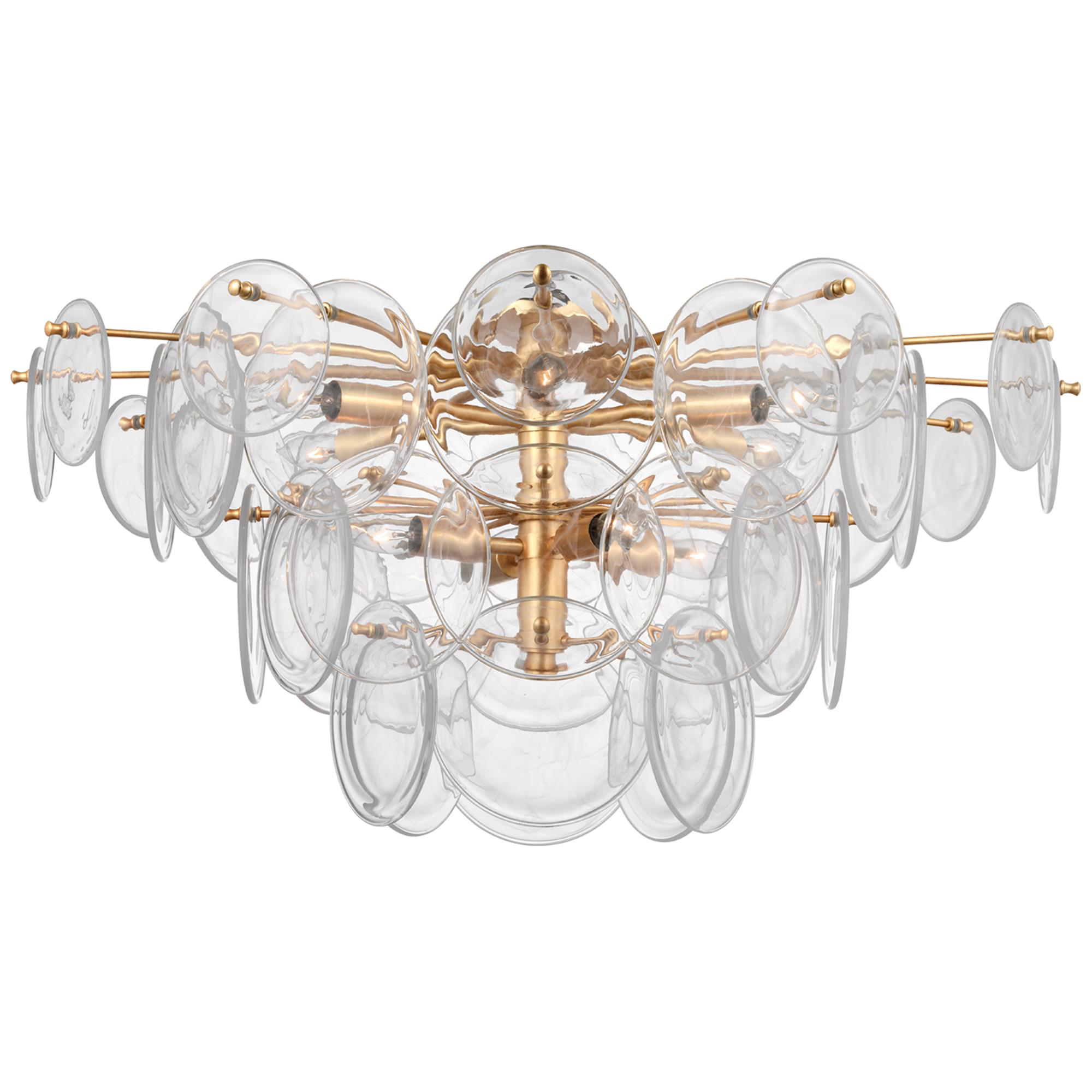 AERIN Loire 34 Inch 10 Light Flush Mount
