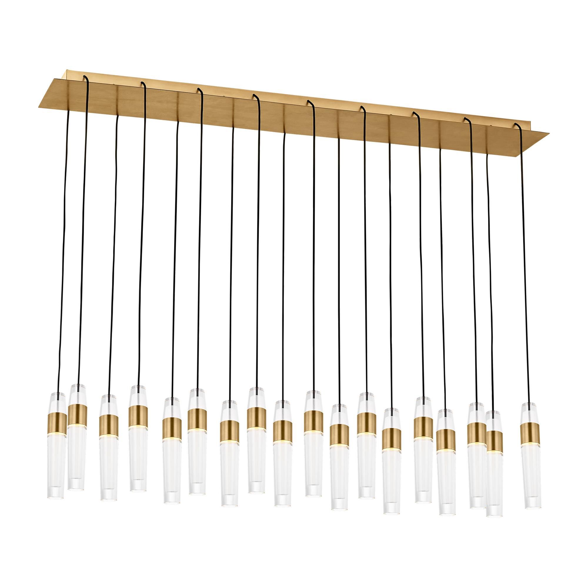 Sean Lavin Lassell 44 Inch 18 Light Linear Chandelier