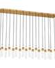 Sean Lavin Lassell 44 Inch 18 Light Linear Chandelier