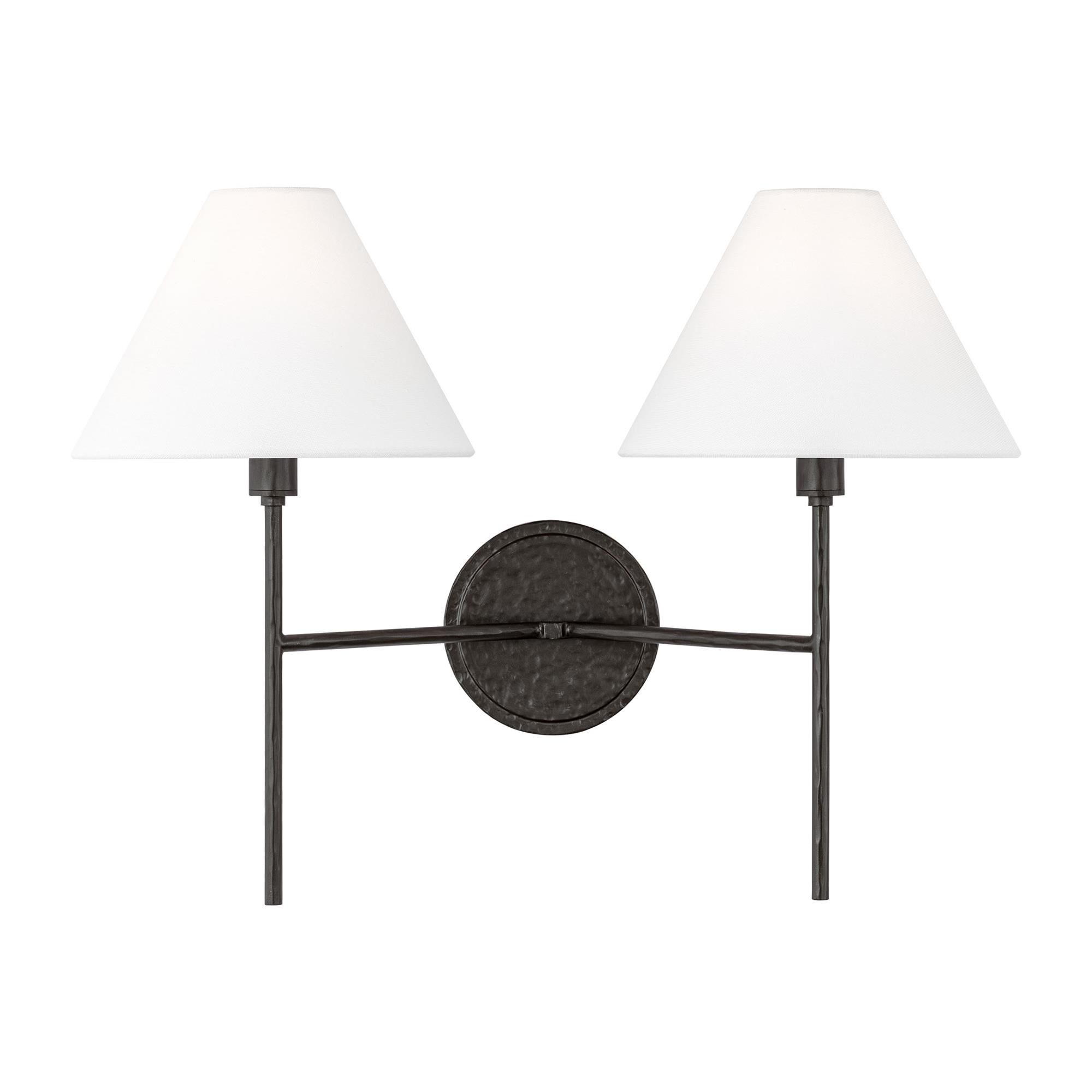 Chapman & Myers Ridgewood 19 Inch 2 Light Wall Sconce