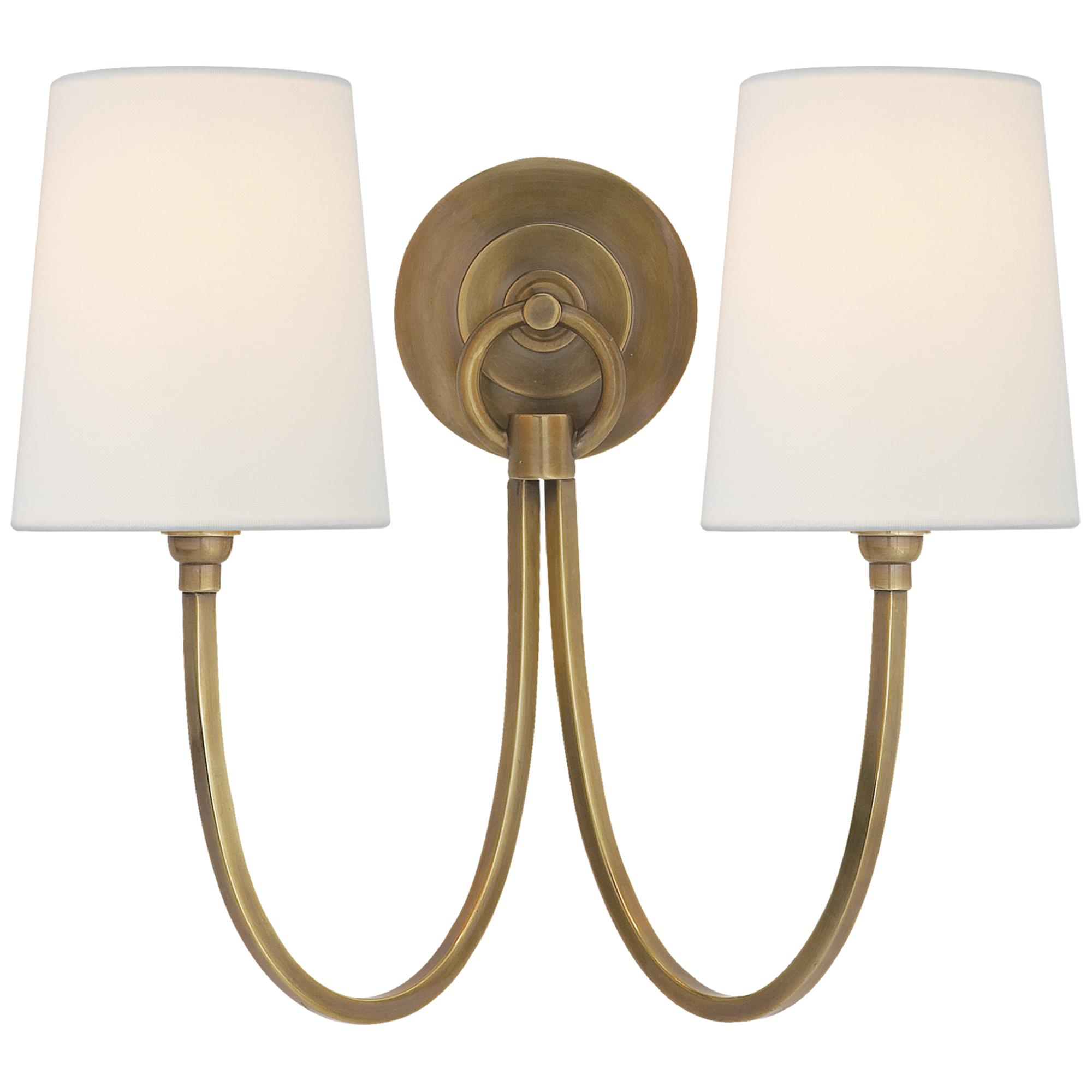 Thomas O'Brien Reed Medium 2 Light Wall Sconce
