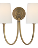 Thomas O'Brien Reed Medium 2 Light Wall Sconce