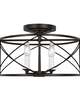 Chapman & Myers Beatrix 15 Inch 4 Light Semi Flush Mount