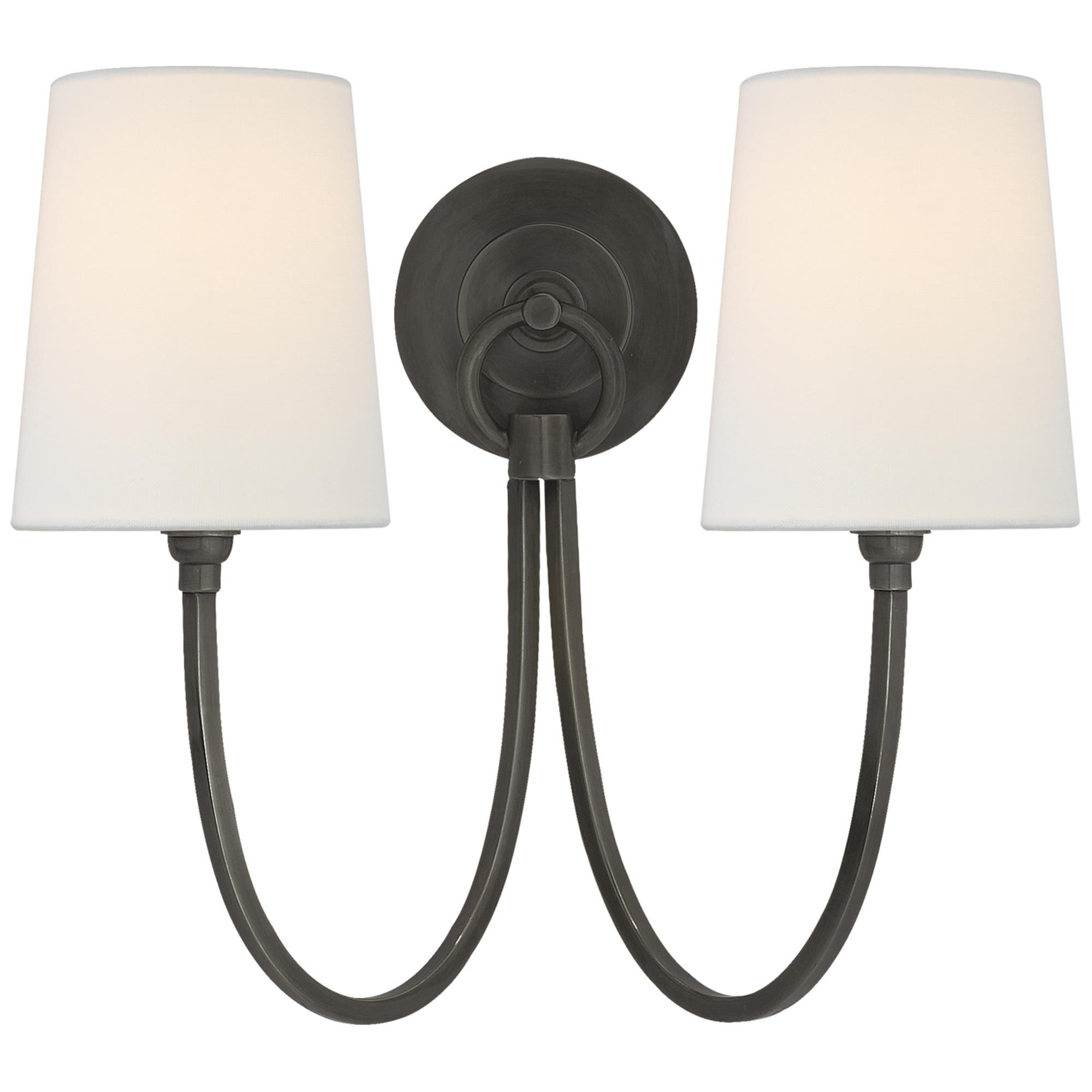 Thomas O'Brien Reed Medium 2 Light Wall Sconce