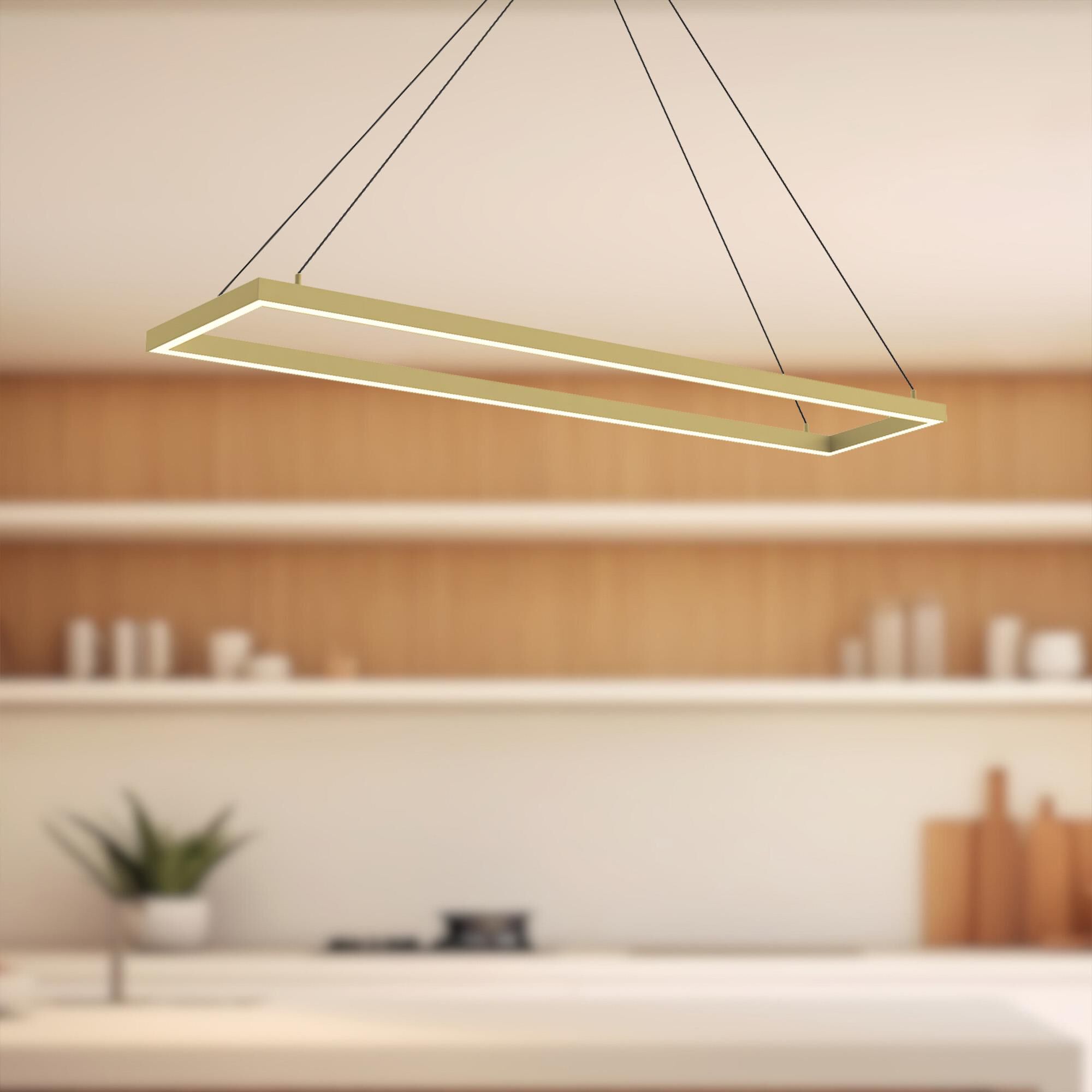 Piazza Medium Linear Chandelier