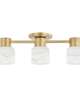 Centerport 18 Inch 3 Light Semi Flush Mount