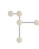 Arteriors Glaze Large 5 Light Wall Sconce