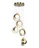 Riza 19 Inch 5 Light Multi Light Pendant