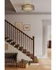 Torvento 28 Inch 7 Light Flush Mount