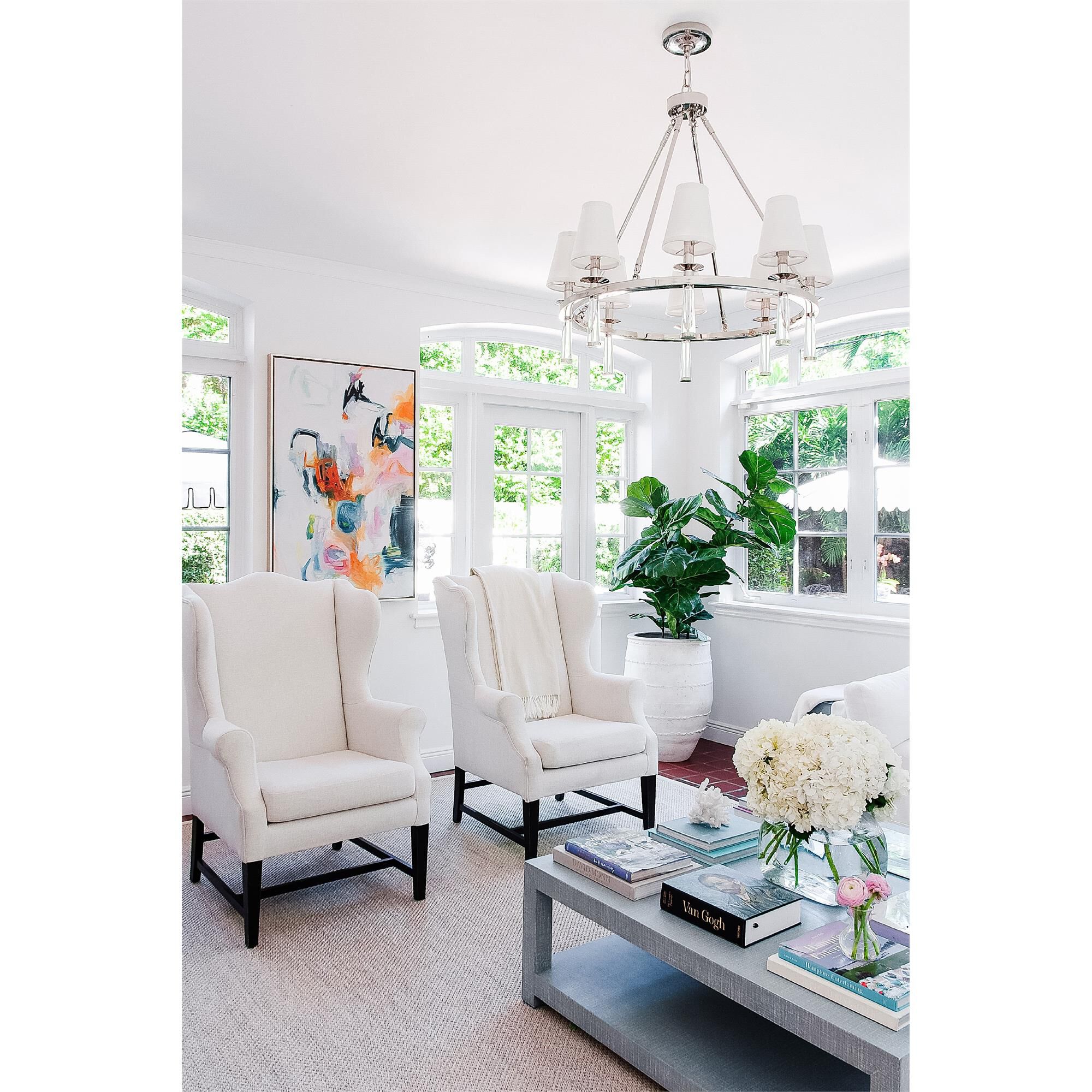 Baxter 32 Inch Chandelier
