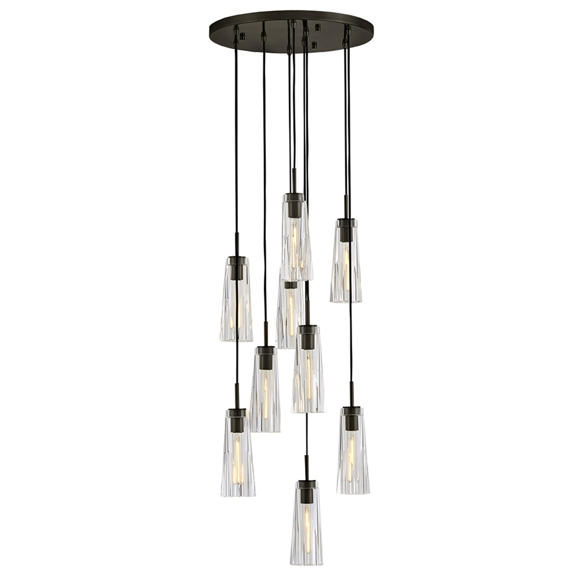 Cosette 20 Inch 9 Light Multi Light Pendant