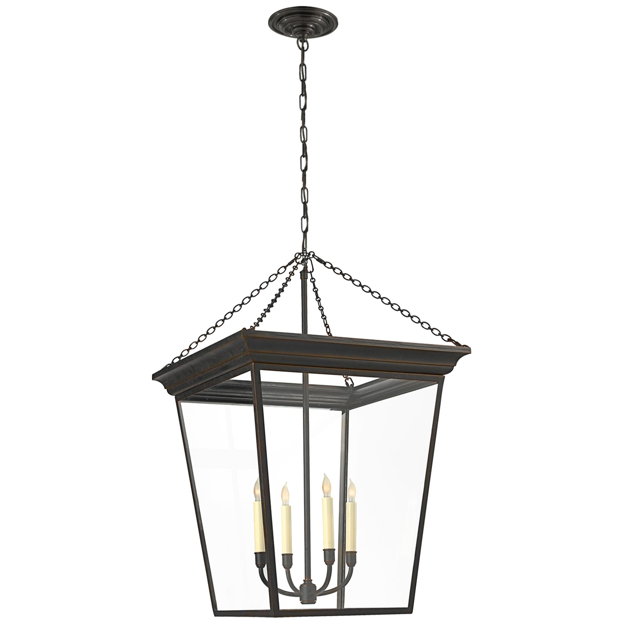 Chapman & Myers Cornice Large Lantern Pendant
