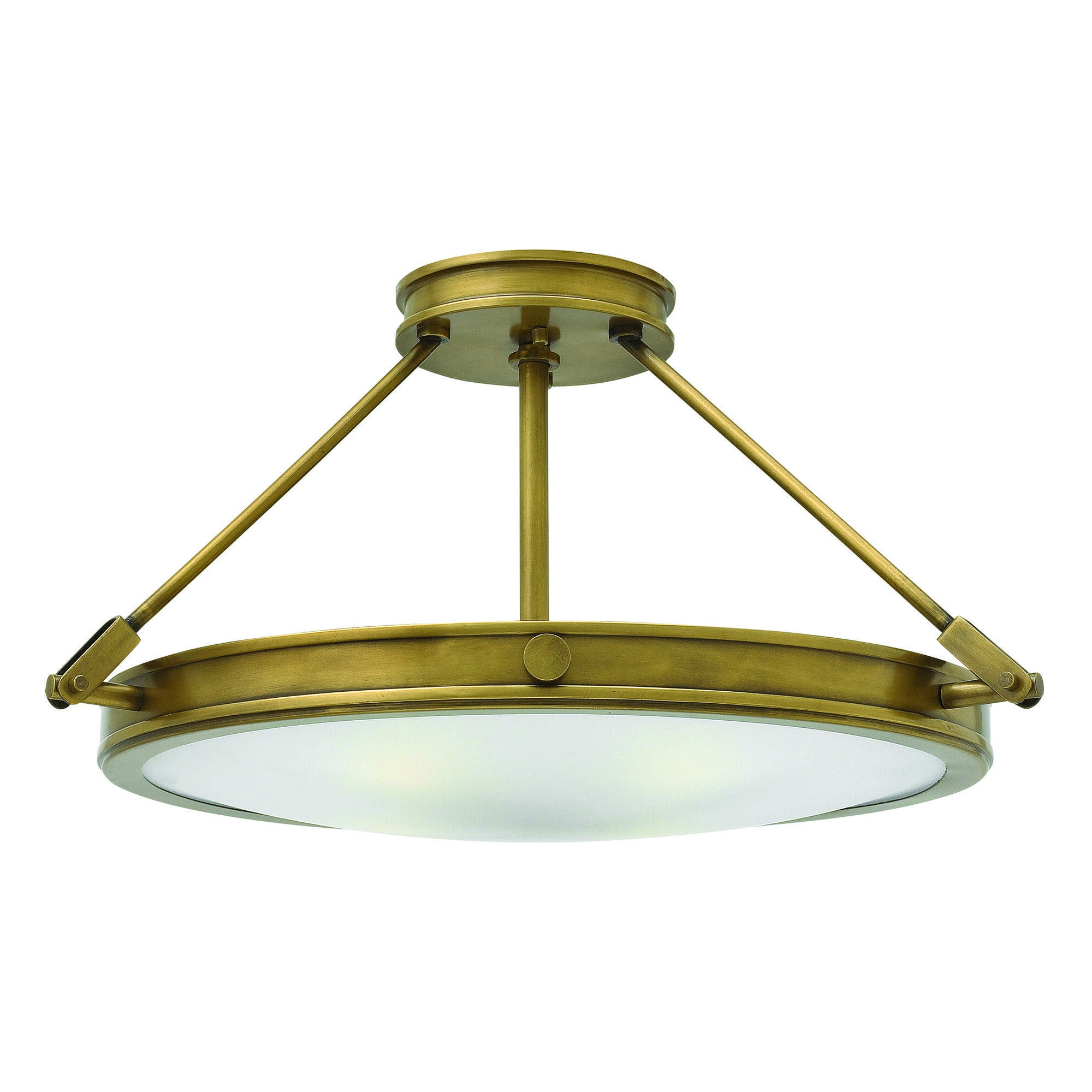 Collier 22 Inch 4 Light Semi Flush Mount