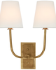 Thomas O'Brien Hulton 16 Inch 2 Light Wall Sconce