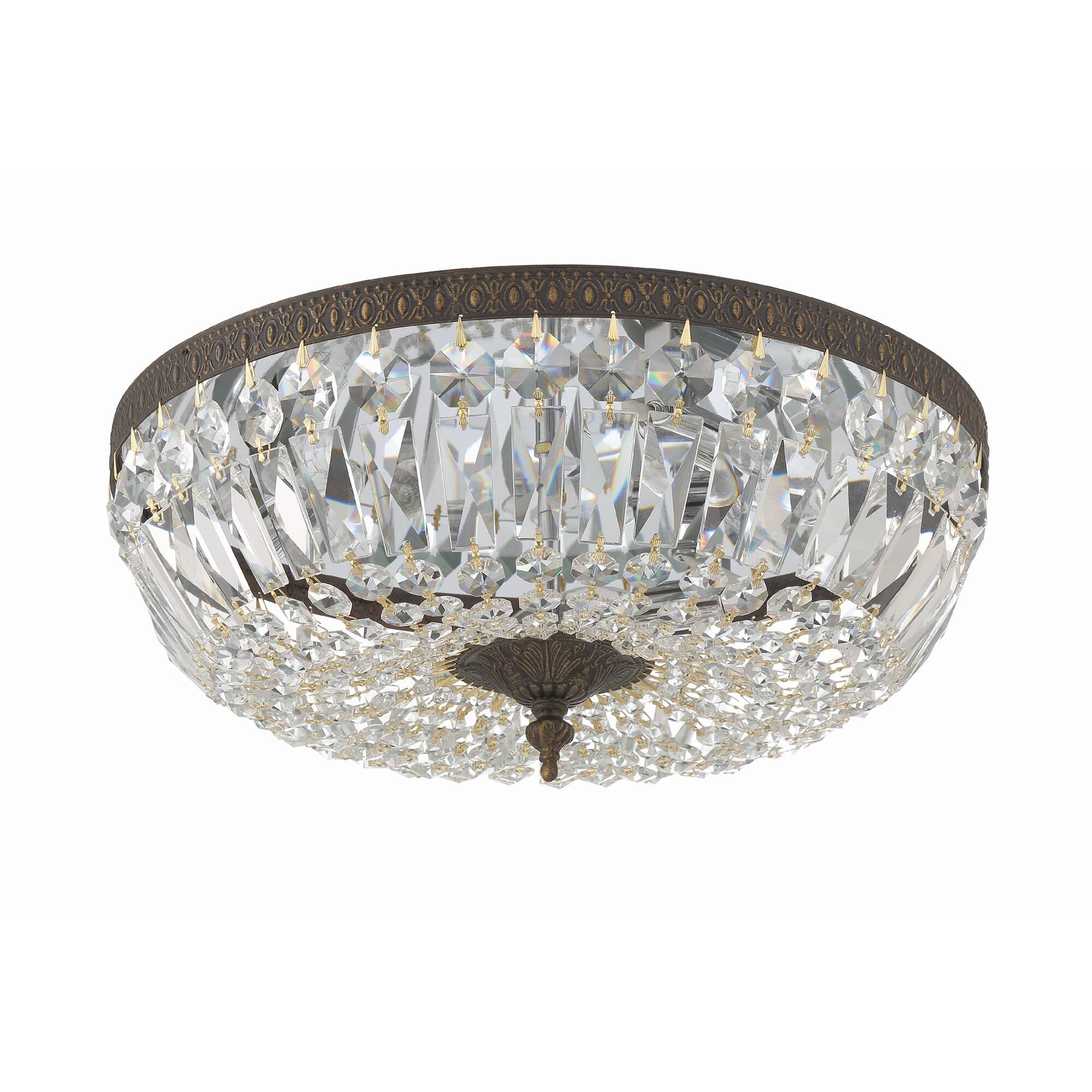 Ceiling 16 Inch 3 Light Semi Flush Mount