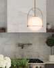 Somerset 12 Inch Semi Flush Mount