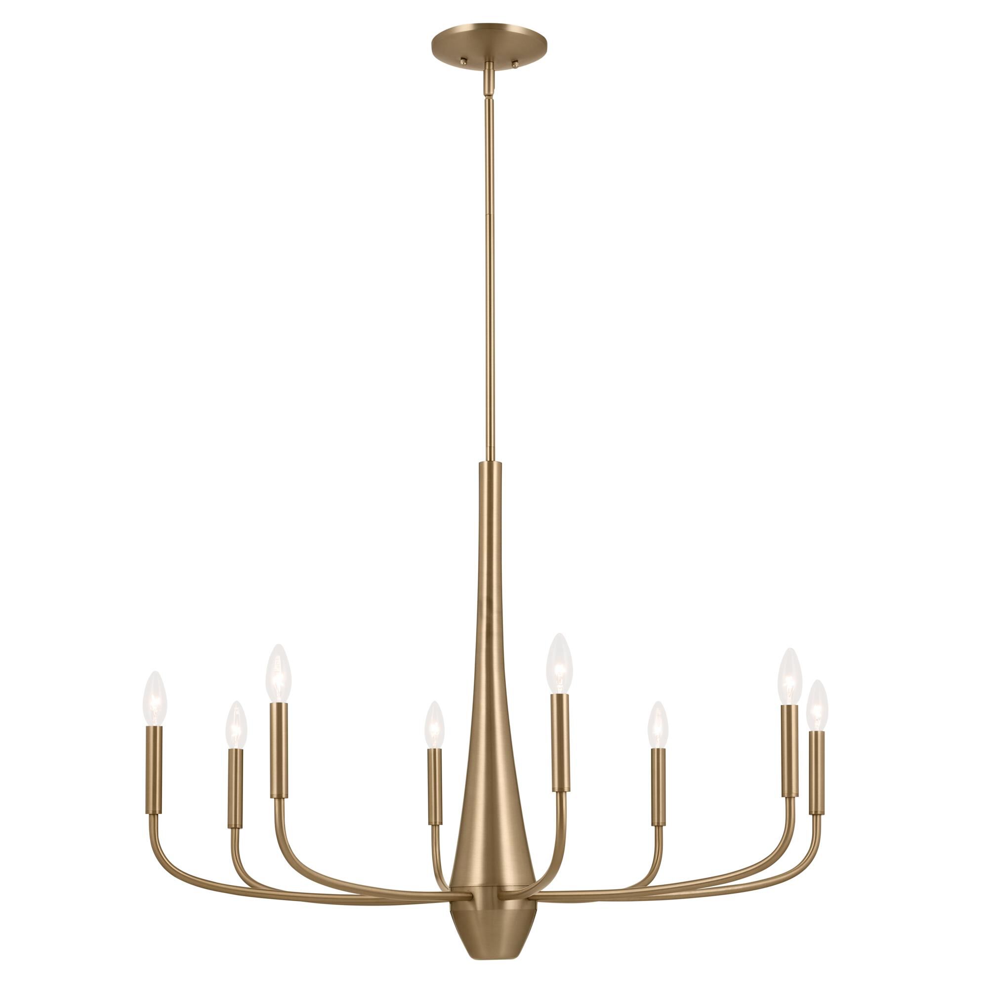 Deela 36 Inch Chandelier