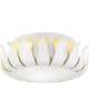 Broche 16 Inch 3 Light Semi Flush Mount