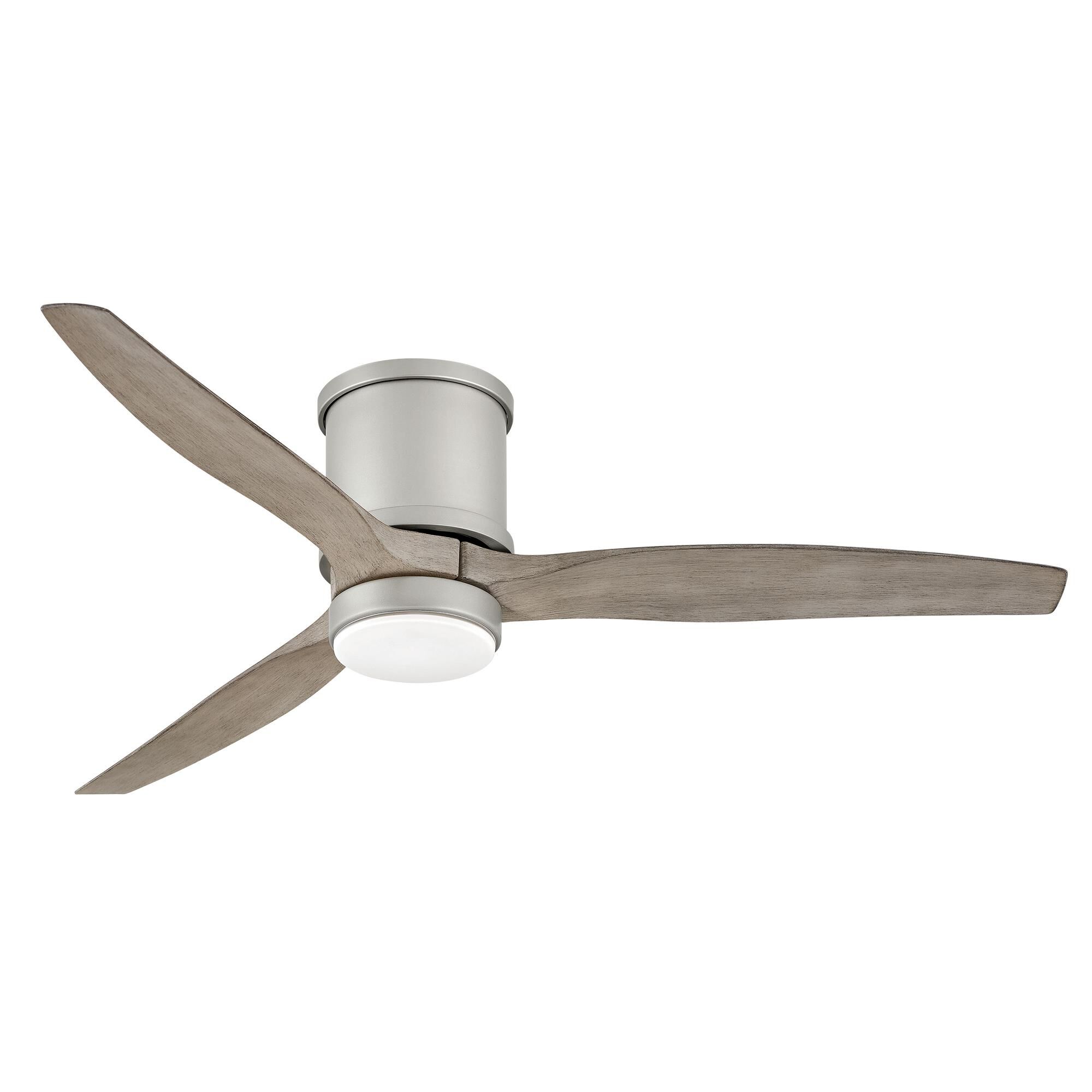 Hover 52 Inch Flush Mount Fan with Light Kit