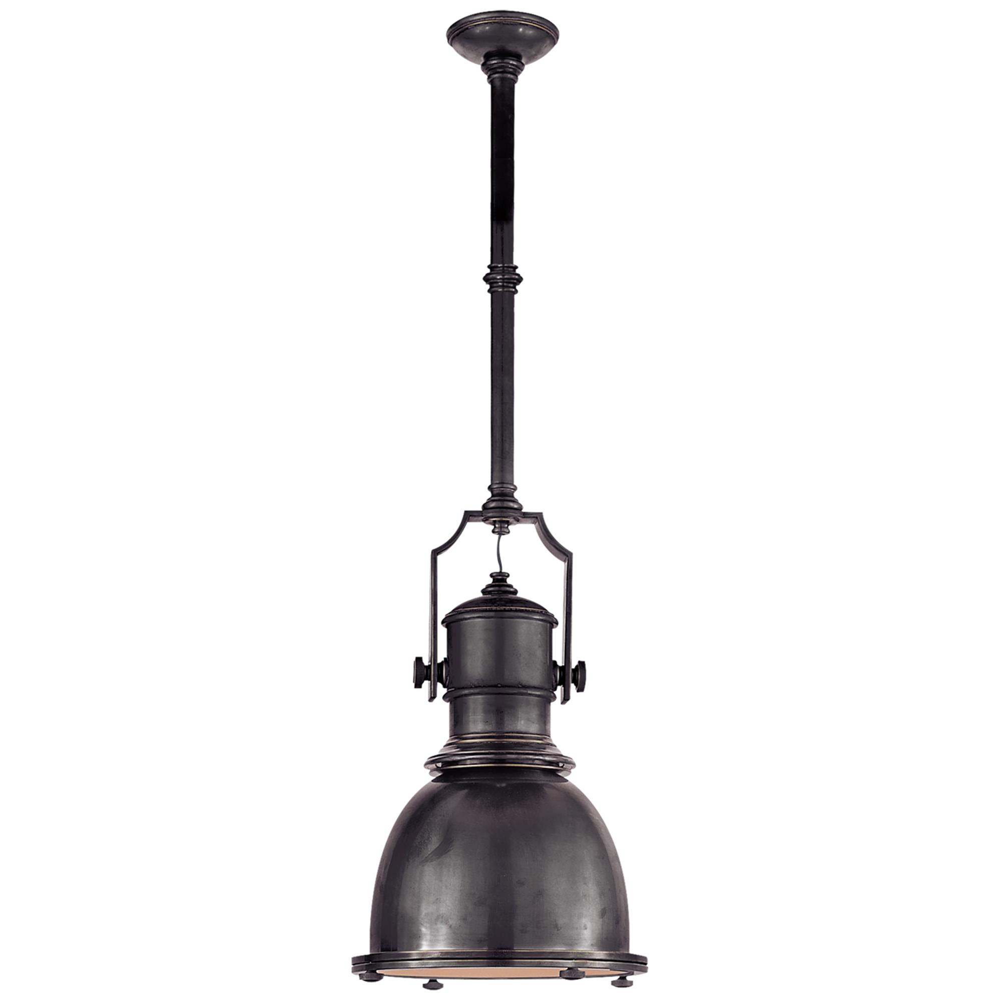 Chapman & Myers Country Industrial 28 Inch Pendant Light