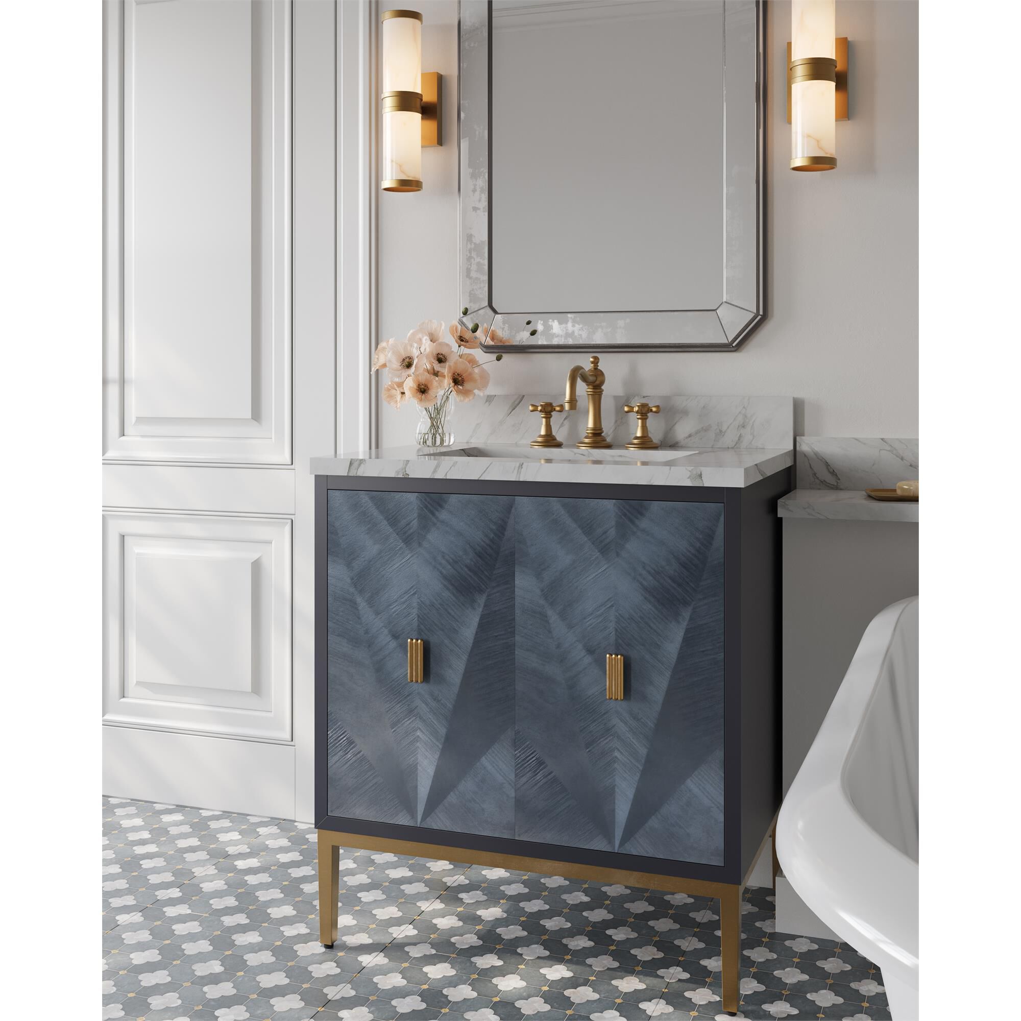 Kallista 30 Inch Bath Vanity Cabinet