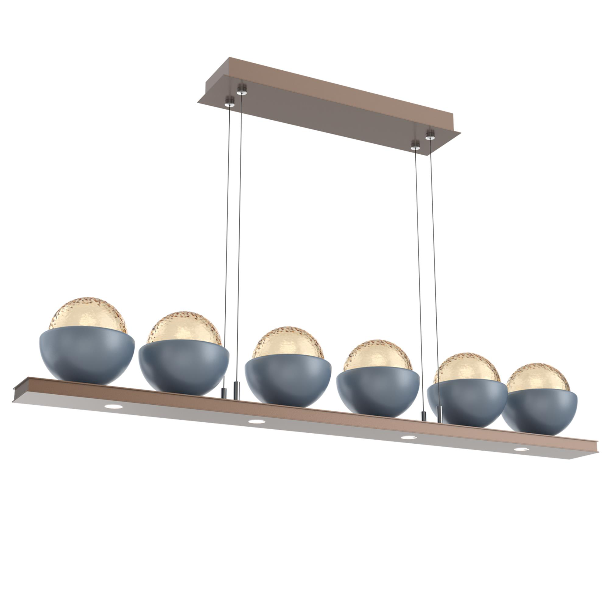 Cabochon Medium Linear Chandelier