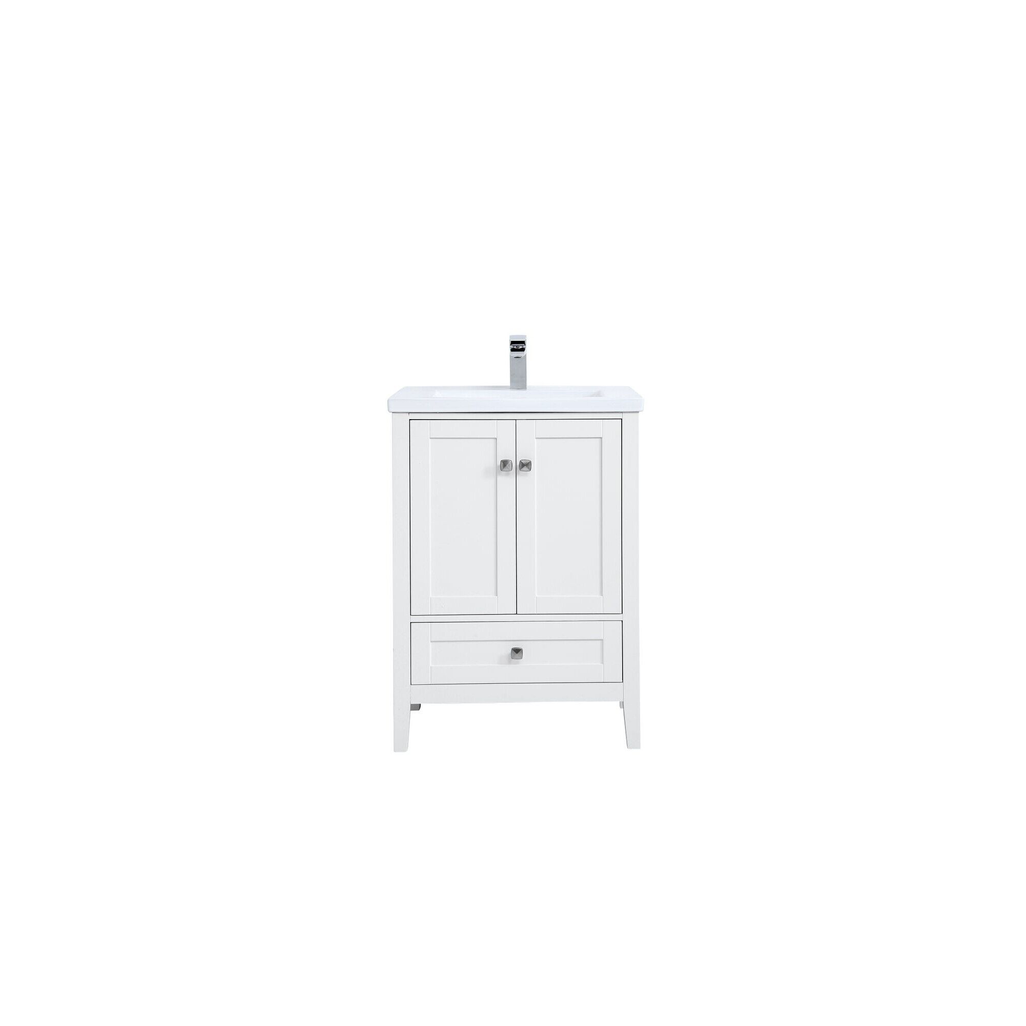 Aqua 24 Inch Bath Vanity Cabinet
