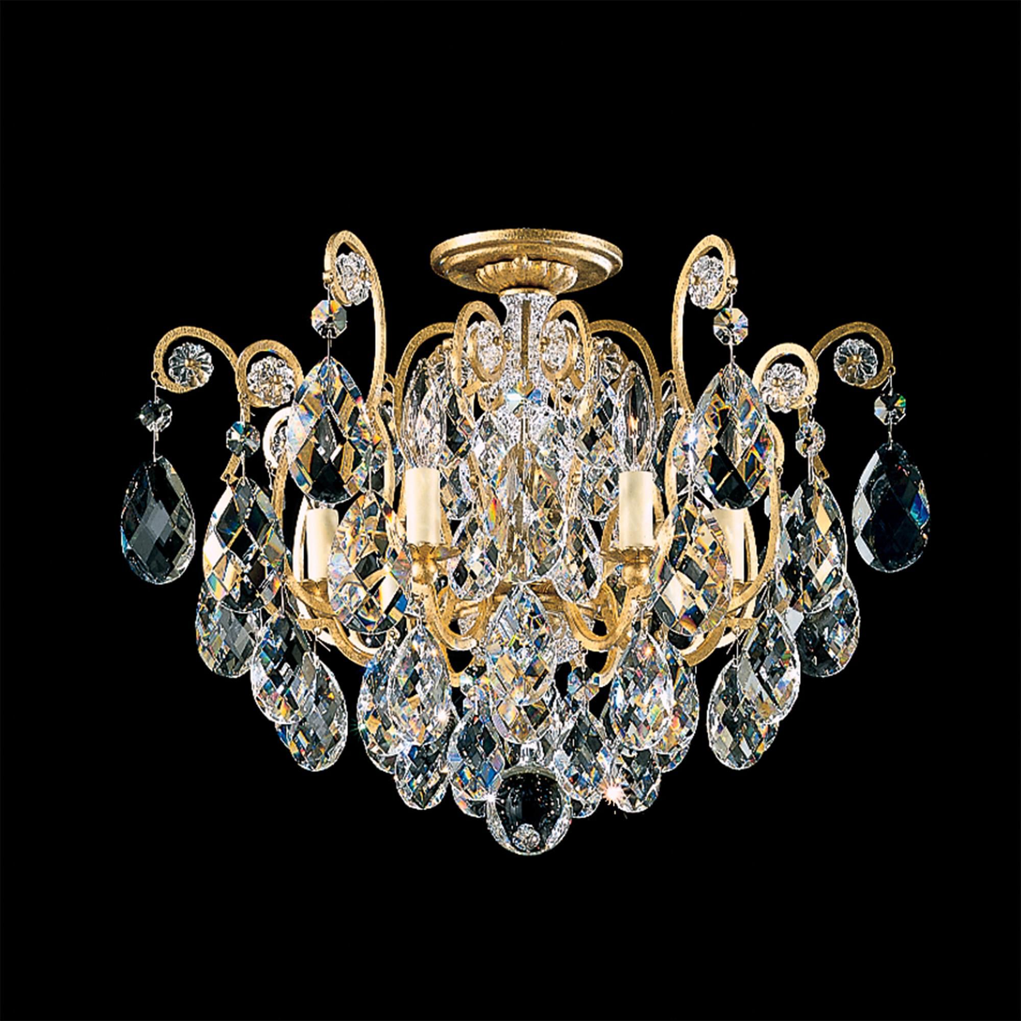 Renaissance 20 Inch 6 Light Flush Mount