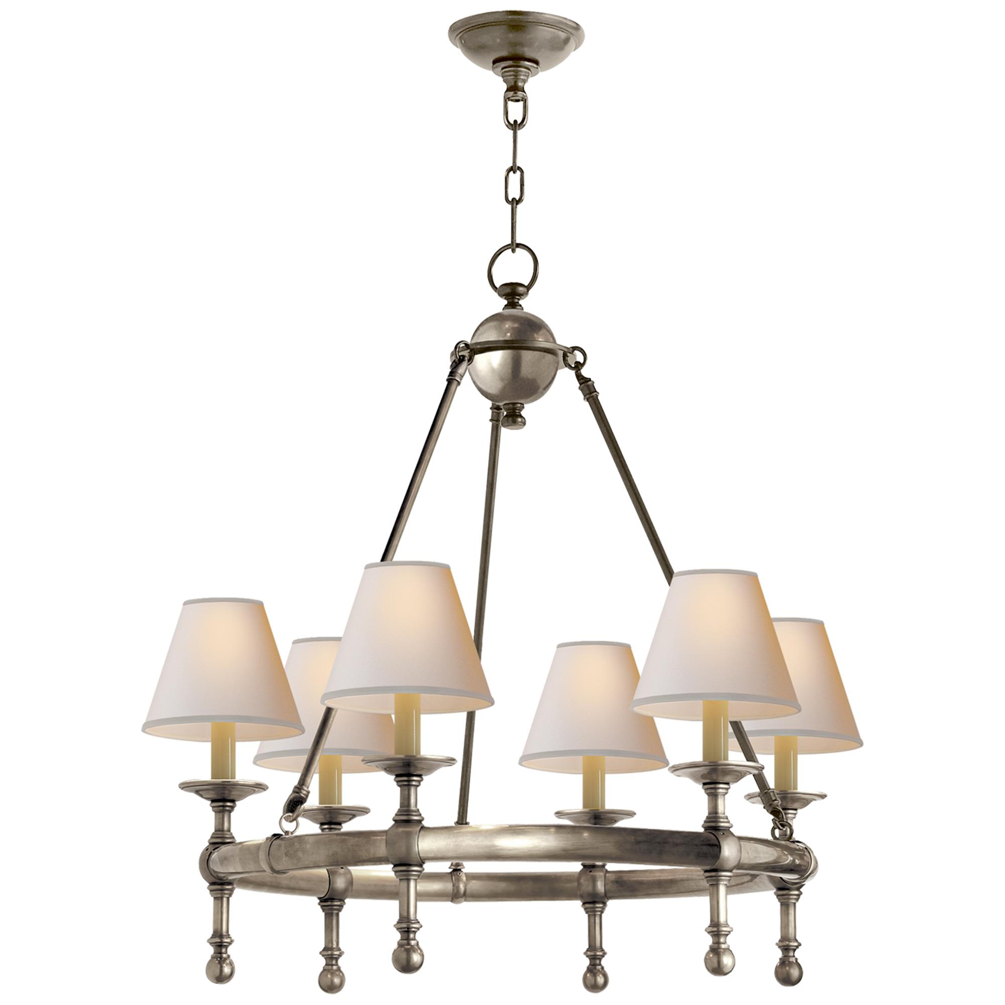 Chapman & Myers 28 Inch Chandelier