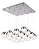 Pluto 19 Inch Multi Light Pendant
