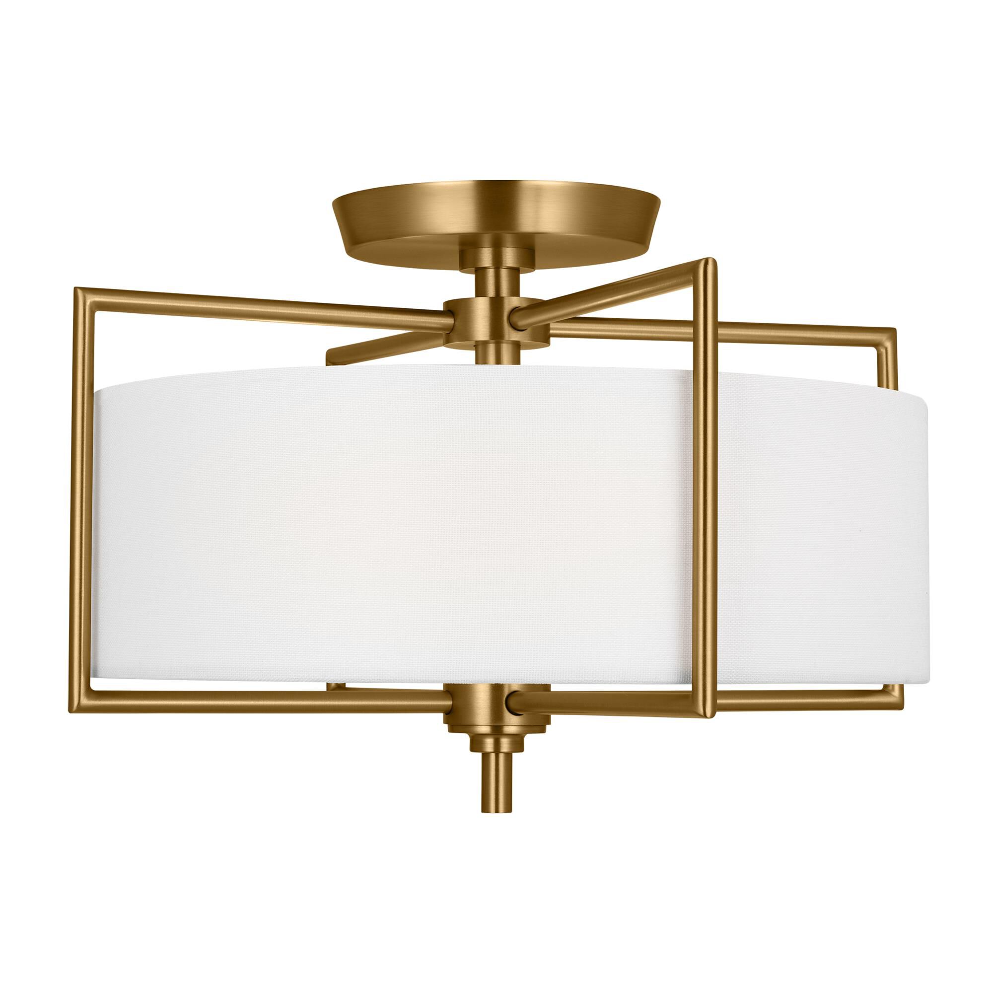 Perno 15 Inch 2 Light Semi Flush Mount