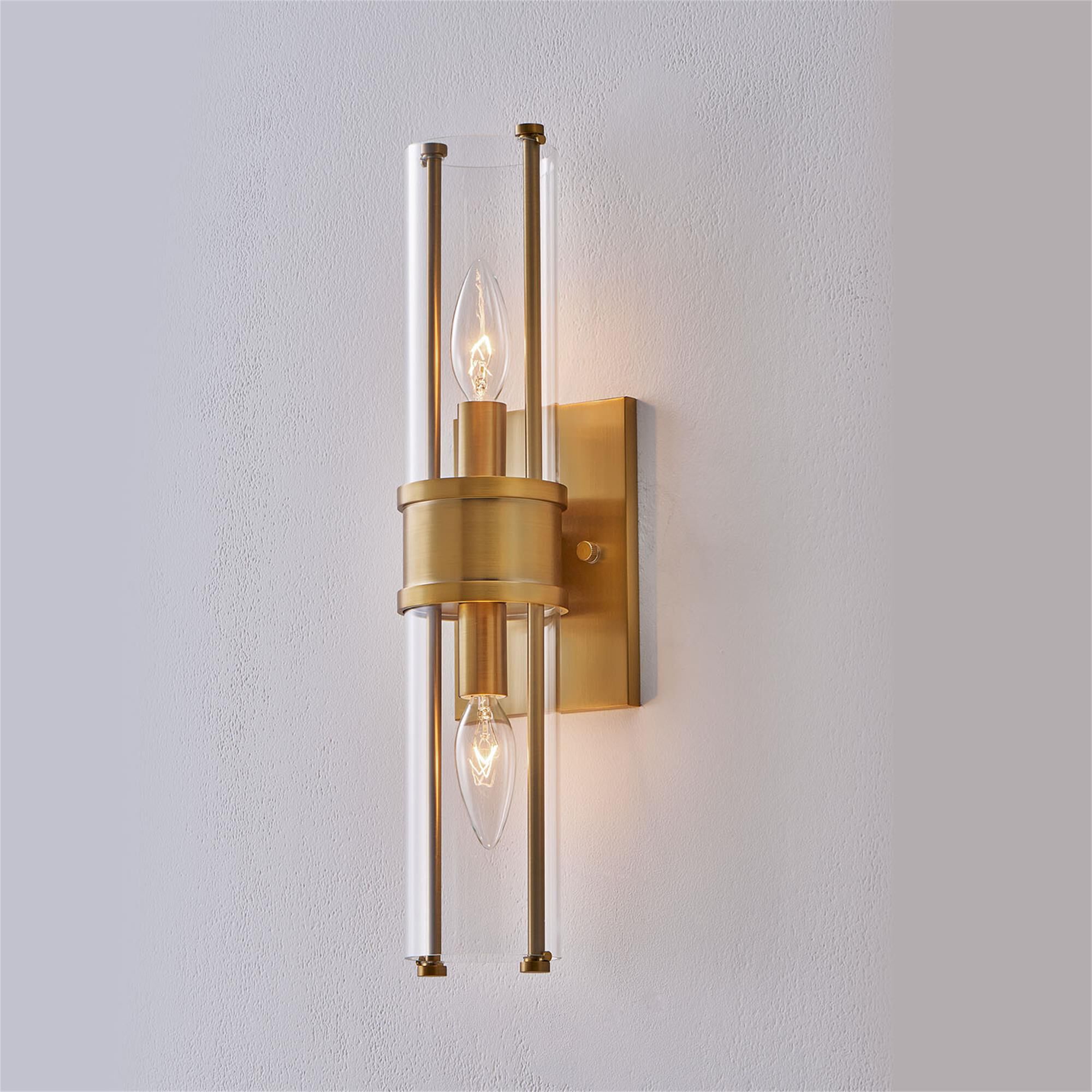 Duet Medium 2 Light Wall Sconce