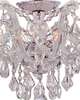 Maria Theresa 19 Inch 5 Light Semi Flush Mount