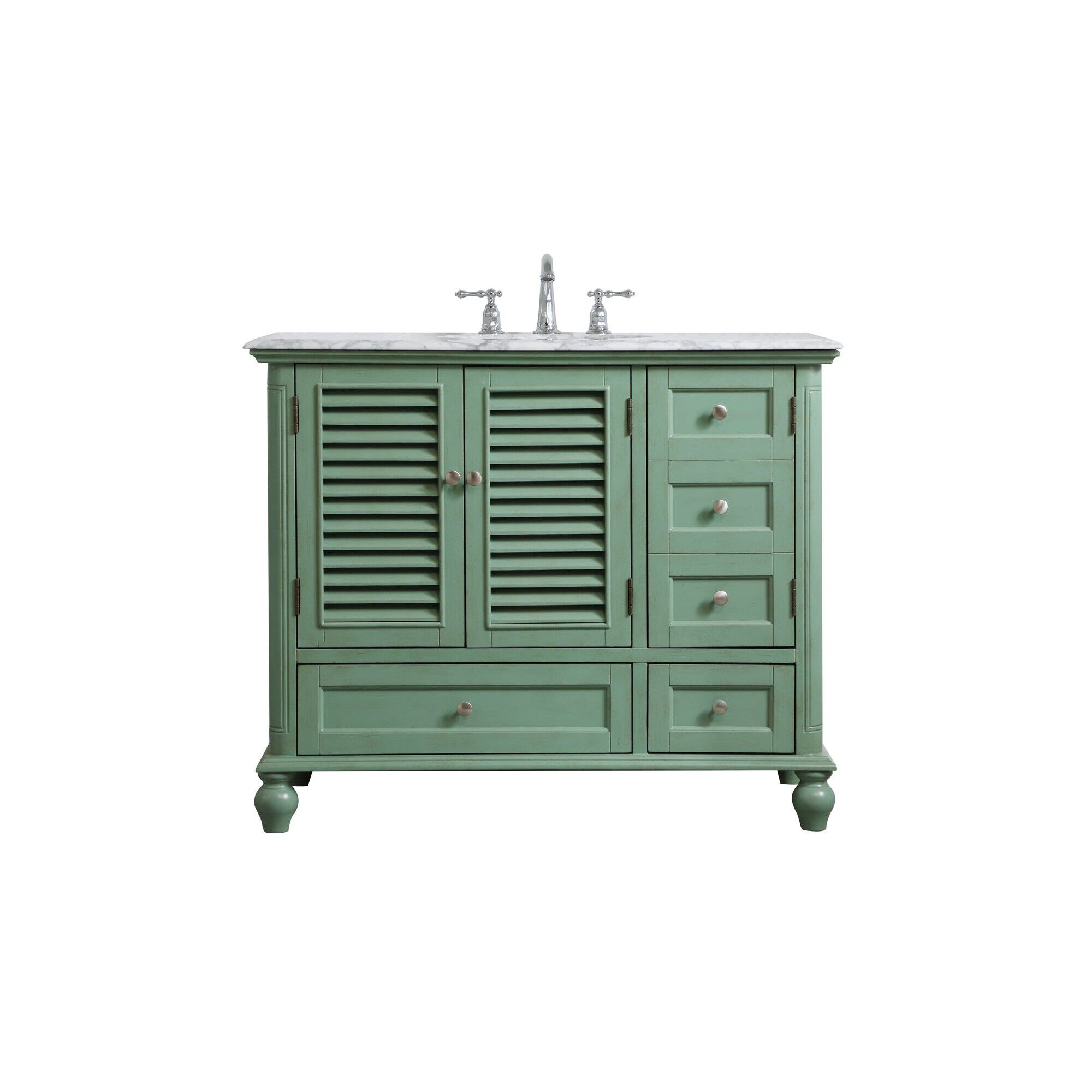 Rhodes 42 Inch Bath Vanity Cabinet