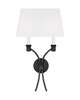 Chapman & Myers Westerly 24 Inch 2 Light Wall Sconce