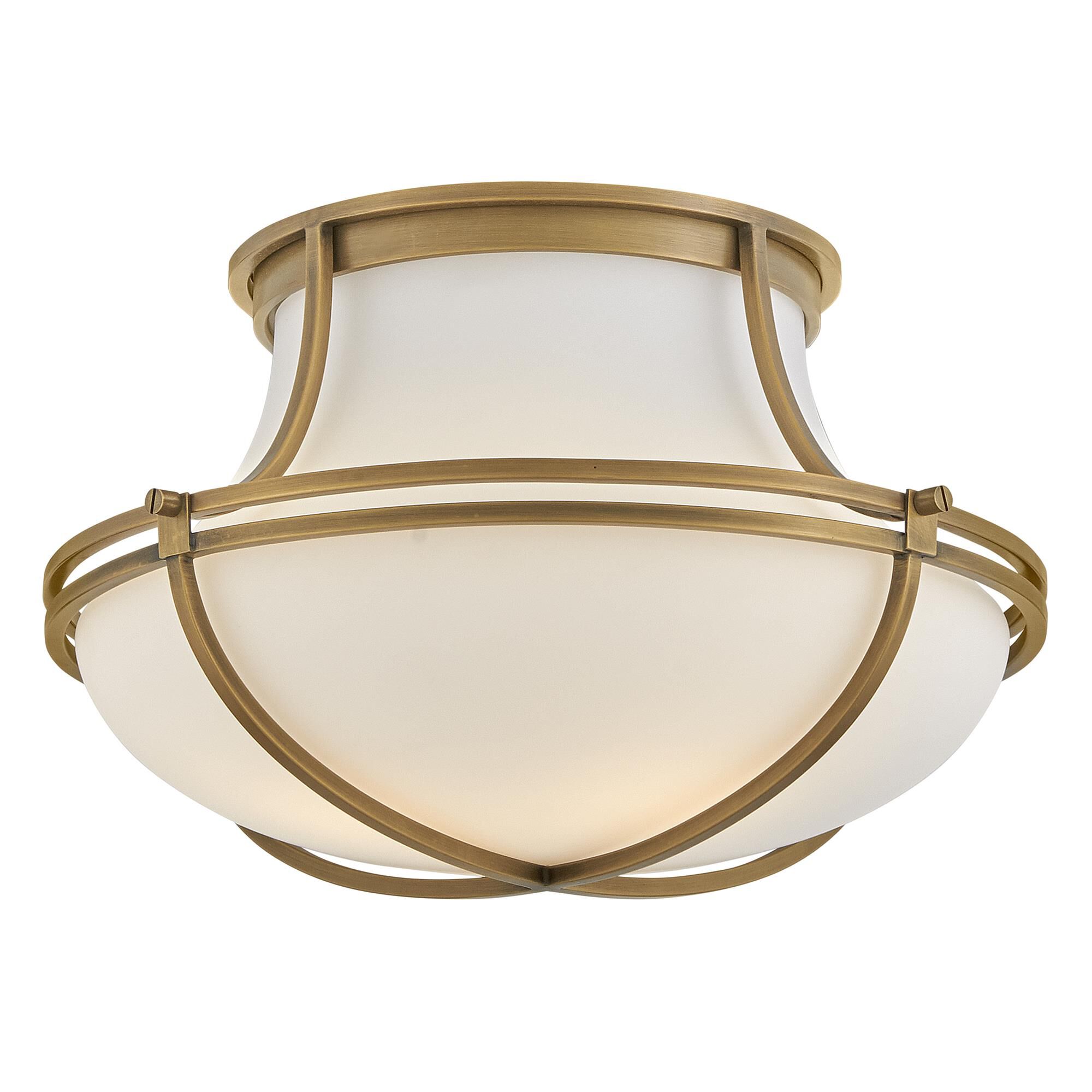 Saddler 15 Inch 3 Light Flush Mount