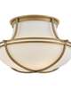 Saddler 15 Inch 3 Light Flush Mount