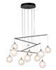 Fritz 37 Inch 10 Light Multi Light Pendant