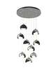 Brooklyn 20 Inch 9 Light Multi Light Pendant