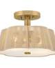 Sasha 14 Inch 2 Light Semi Flush Mount