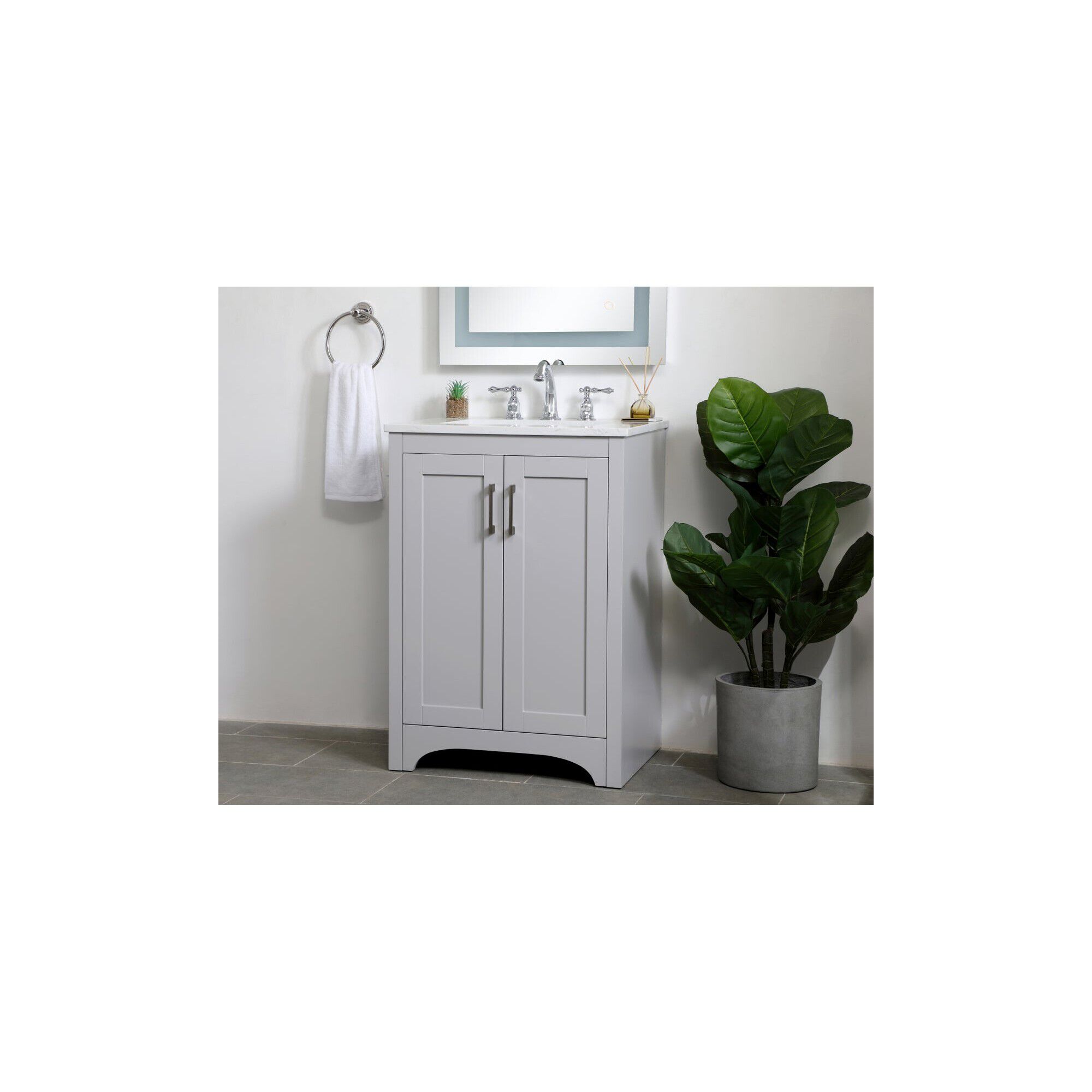 Moore 24 Inch Bath Vanity Cabinet