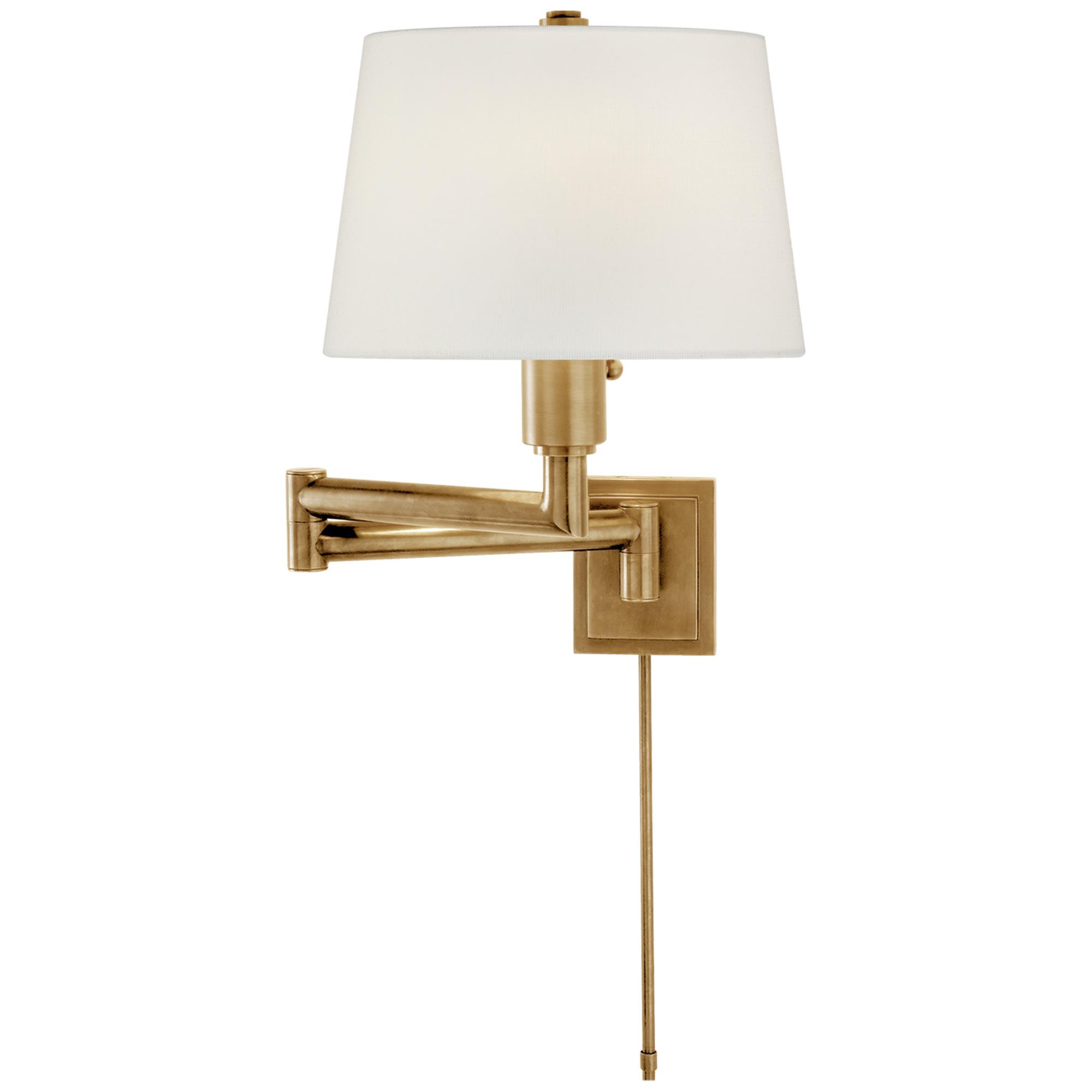 Chapman & Myers Chunky Large Wall Swing Lamp