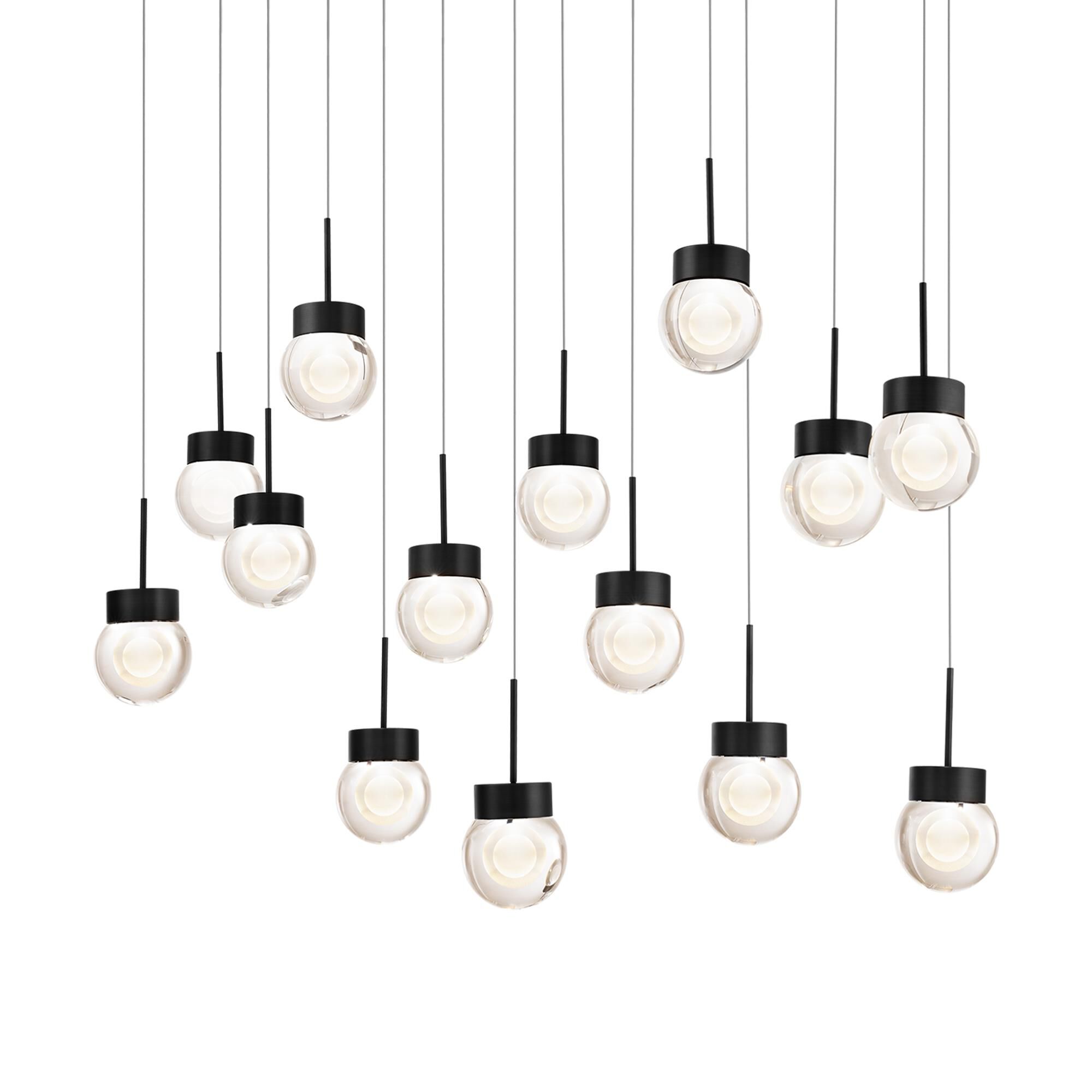 Double Bubble 42 Inch 14 Light Multi Light Pendant