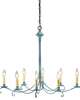 24 Inch 8 Light Chandelier
