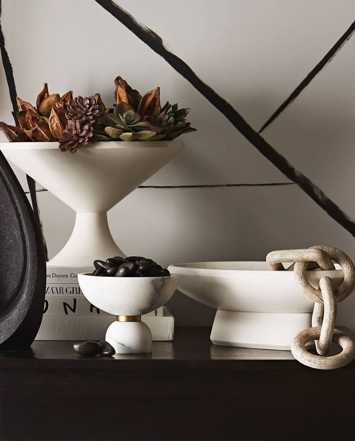 <p>Brinley Figurine and Tate Bowl by Arteriors</p>