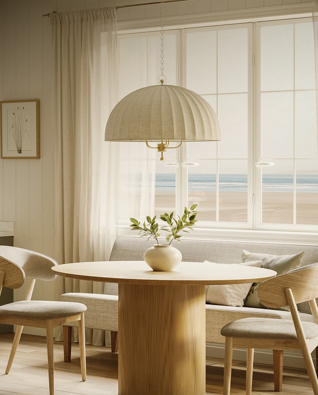 <p>Palmetto Chandelier by Hudson Valley Lighting</p>